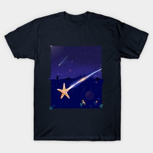 Shooting Starfish T-Shirt